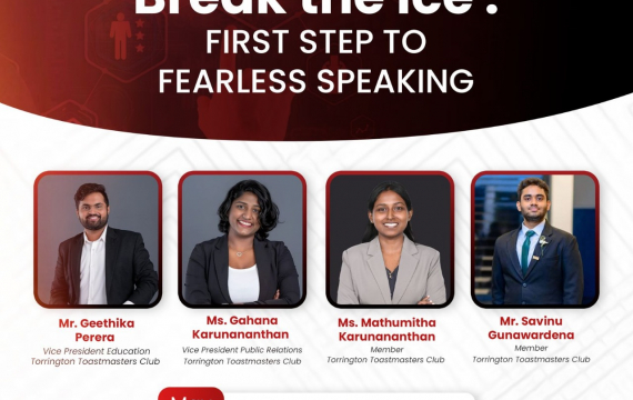 Break the Ice : First Step to Fearless Speaking